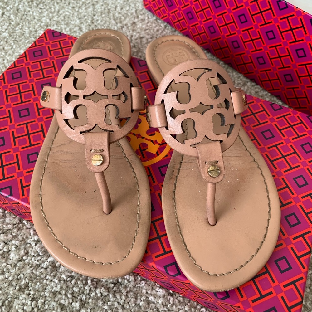 Tory Burch Miller Sandals in Light Makeup